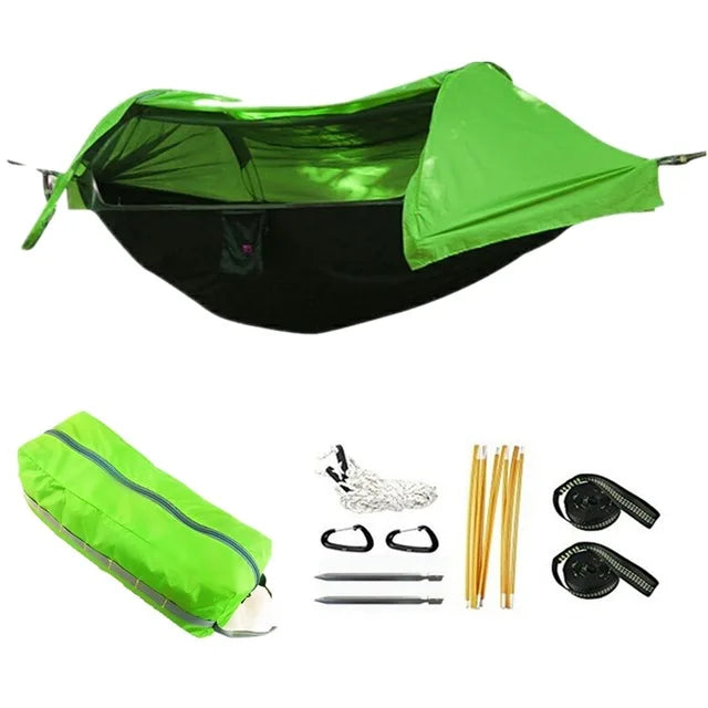 New Multi-functional insect net waterproof windproof ultralight parachute hammock aerial tent Portable Outdoor Camping 270x140cm