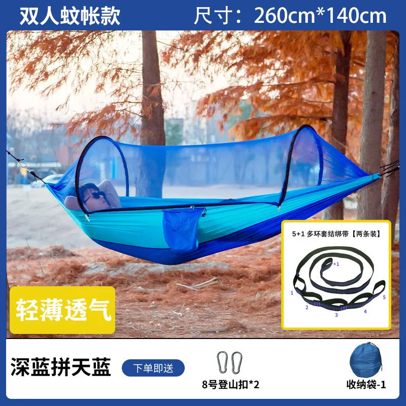 Camping Hammock Tent - Hammock for Camping - Portable Travel Hammock - Versatile Camping - Accessories for Camping