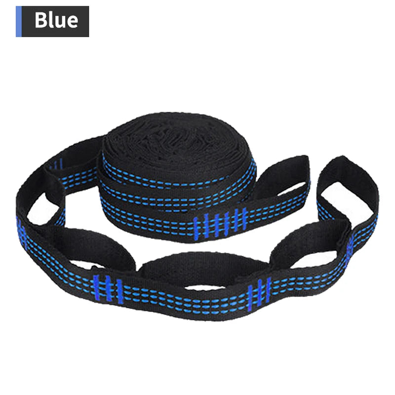 2PCS Hammock Straps Extra Strong Lightweight Rope and 600lbs Breaking Strength Non-Stretch
