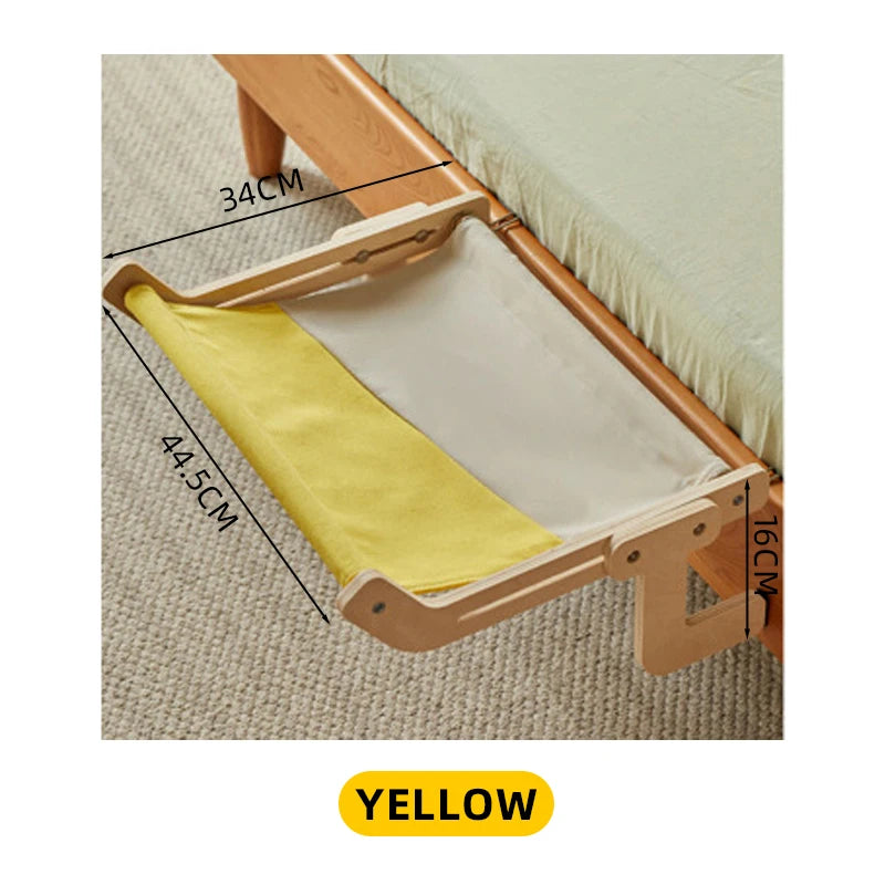 The Cat Hammock Features A Suspended, Super-heavy Cotton and Linen Fabric That Is Scratch-resistant, Breathable and Adjustable