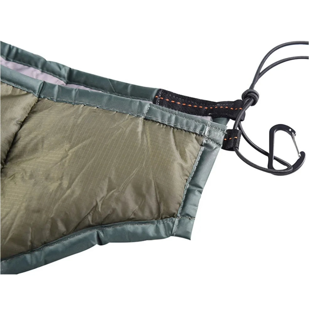 Ultralight Outdoor Camping Hammock Underquilt Portable Winter Warm Under Quilt Blanket Cotton Hammock Christmas Gift New