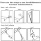 Hammock with stand for Neck Traction Massager Hamac cervicales to Reduce Neck Pain Relief Relaxation with Free Eye Mask