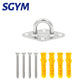 304 Stainless Steel Suspension Hammock Mount Ceiling  Hanging Hook Anchor Hanger For Gym Training Aerial Yoga Swing Hanging Kit