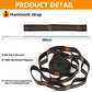 280cm length Super Strong Hammock Strap Hanging Hammock Belt Hamaca Hamak for Camping,Traveling,Portable Hanging Tree Rope