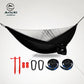 Aricxi Hammock Portable Camping Hammock Folding Backyard Parachute Rope Hammock Garden Tree Hammock with Mosquito Net