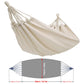 Outdoor Double Dropshipping Hammock Rollover Prevention Camping Canvas Fabric  Hammock Hanging Hammock Patio Bed Travel Hiking