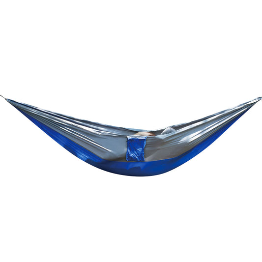 TD Outdoor Camping Hammock with Stand Modern Steel and Nylon Fabric for Bedroom Use Portable with Carry Pouch