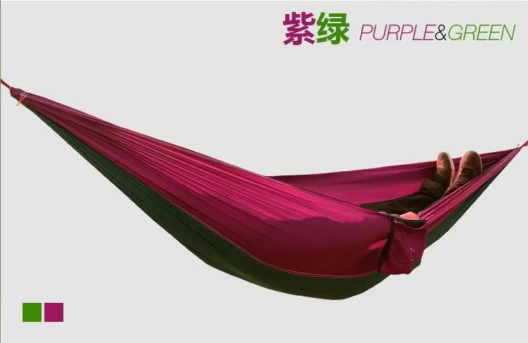 230*90cm Hammock camping survival hammock Parachute Hammocks  outdoor or indoor tourism camping hunting Leisure
