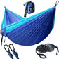Upgrade Camping Hammock Outdoor Tourist Hanging Hammocks Portable Parachute Nylon Hiking Hammock For Backpacking Travel