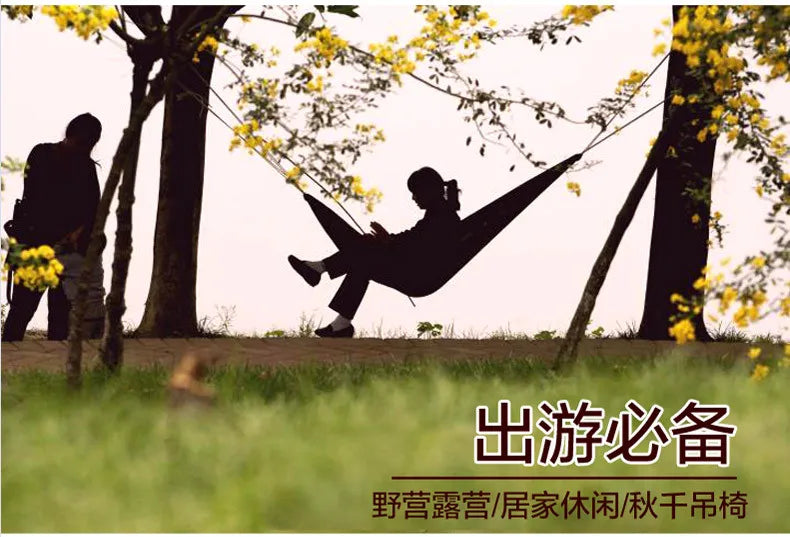 230*90cm Hammock camping survival hammock Parachute Hammocks  outdoor or indoor tourism camping hunting Leisure