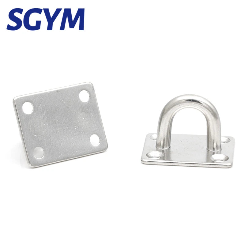 304 Stainless Steel Suspension Hammock Mount Ceiling  Hanging Hook Anchor Hanger For Gym Training Aerial Yoga Swing Hanging Kit