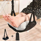 Airplane Footrest With Adjustable Strap, Portable Hammock Leg Rest, Perfect Travel Accessories