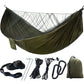 Camping Hammocks With Mosquito Net Double Single Portable Hammocks Tent With 2 Tree Straps Outdoor Travel Camping Accessories