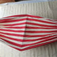 Hammock Outdoor Single Double Swing Indoor Thickened Anti-Rollover Canvas Camping Simple Elegant Red and White