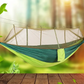 2 Person Hammock with Mosquito Net Portable Hanging High Strength Fabric Sleeping Swing Outdoor Camping Garden Furniture Bed