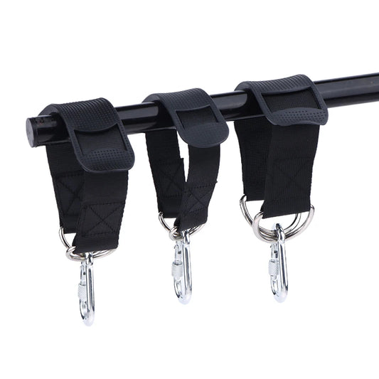 Boost Your Outdoor Experience with 2Pcs Robust Hammock Swing Hanging Belt and Steel Alloy Hooks
