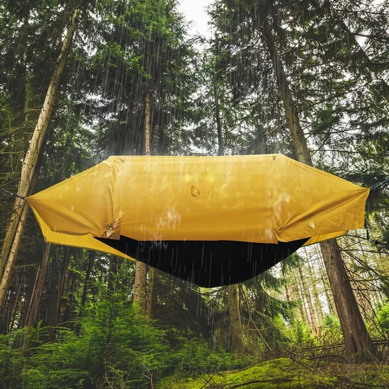Multi-functional Mosquito Net Hammock Outdoor Camping Waterproof Mosquito-proof Single Hammock Professional Camping Equipment