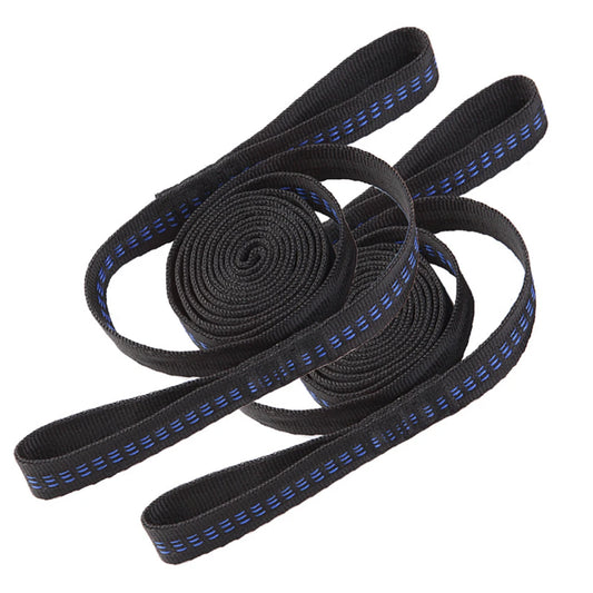 2pcs 200cm Outdoor Tied Rope Portable Tree Hanging Hammock Strap Rope for Hiking