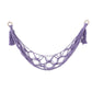 Boho Stuffed Animal Hammock Storage Hammock Stuffed Toys Organizer Doll Room Corner Organizer Mesh for Room Decoration Hanging