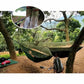 2Pcs Hammock Straps 5 Ring Height Load-bearing Knots Reinforced Polyester Straps For Outdoor Hammocks