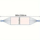 Outdoor Sports Hammock, Outdoor Sports Camping Hammock Net Nylon Rope Hook, Suitable for Garden, Beach, Courtyard Travel