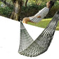 Single Wide Thick Canvas Hammock Outdoor Camping Backpackaging Leisure Swing Portable Hanging Bed Sleeping Swing Hammock