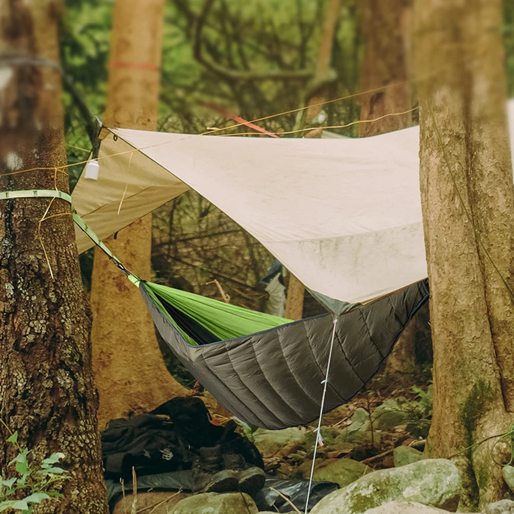Hammock Underquilt for Camping Hiking Backpacking Travel Backyard Patio