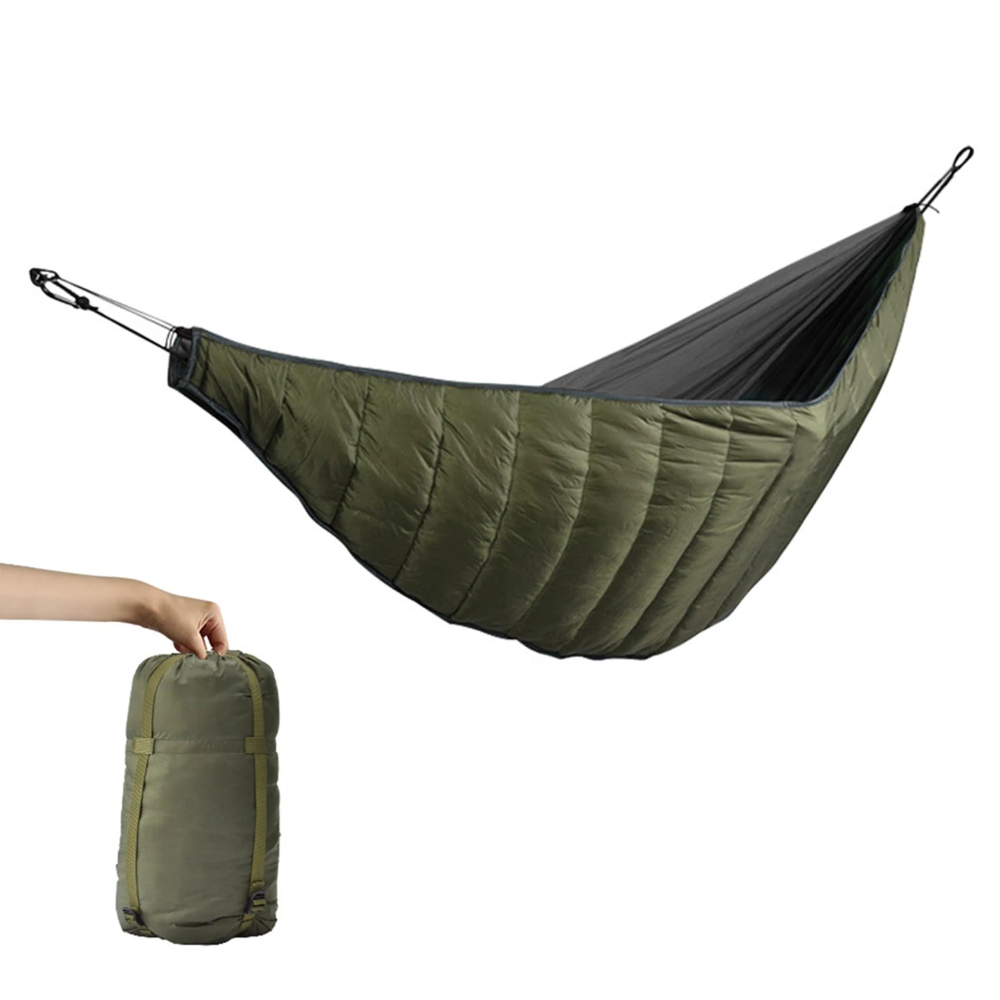 Hammock Underquilt for Camping Hiking Backpacking Travel Backyard Patio