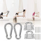 2Pcs Stainless Square Heavy Duty Ceiling Hook Wall Mounted Hook For Yoga Swings Hammocks Bracket Hardware Tool