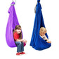 Outdoor Sensory Swing Children's Calm Hammock Heavy-Duty Soft Rocking Swing for Patio Garden Backyard Treehouse Camping Bedroom