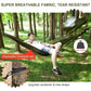 Camping Hammock with Rain Fly Tarp and Mosquito Net Tent Tree Straps Portable Single Double Nylon Parachute Hammock for Travel