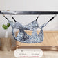 햄스터 Pet Hammock Cotton Hamster Mouse Hanging Bed Small Pet Hamster Rabbit Double Layer Warm Sleep Nests Hanging Hammock Supplies