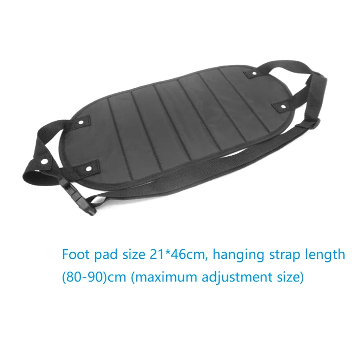 ABFA Office Pain Relief Foot Hammock Travel Foam Flight Airplane Adjustable Pillows Portable Footrest Leg Hammock Folding