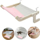 Cat hammock with pet window, Cat hanging hammock with detachable balcony, wooden stand, indoor turndown bed, pet nest