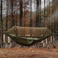 Outdoor Camping Hammock With Mosquito Net Lightweight Hanging Hammocks High Strength Parachute Fabric Hanging Bed Net Quick Open