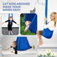 Outdoor Sensory Swing Children's Calm Hammock Heavy-Duty Soft Rocking Swing for Patio Garden Backyard Treehouse Camping Bedroom