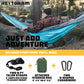 Camping Hammock 260x140cm Double Portable Hammock with 2 Tree Straps Lightweight Hammocks for Travel Beach Backyard Patio Hiking