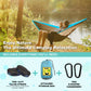 270cm Outdoor Camping Hammock Nylon Parachute Fabric Single Person Portable Hanging Bed Camping Hiking Garden Hammock