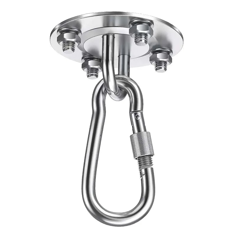 Heavy Duty Swing Hooks Hammock Wall Mount Anchor Hooks Ceiling Hook With 4 Screws Aerial Yoga Sandbag Swing Gym Accessories