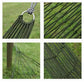 German Selection Nylon Rope Mesh Outdoor Hammock With Rope Portable Camping Garden Beach Patio Travel Swing Hammock