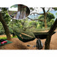 2Pcs High Bearing Capacity Hammock Straps 600lbs Breaking Strength Polyester Hammock Belt Rope 5 Ring Correias De Poliéster