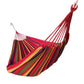 Cotton Hammock Portable Camping Suspended Sturdy Garden Hammock Comfortable Fabric Hammock Outdoor/indoor Terrace Backyard