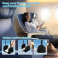 Foot Hammock for Flight,Ergonomic Airplane Footrest,Flight Essentials Hammock Support Plates ideal for Long Travel Foot Leg Rest