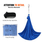 SucceBuy Sensory Swing for Kids with Special Needs 3 Yards Therapy Swing Cuddle Swing Indoor Hammock for Child Adult with Autism