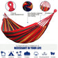 Outdoor Garden Camping Hammock With Tree Straps For Hanging, Durable Hammock, Portable Hammock With Travel Bag Perfect Outdoor