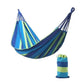 New Sale Ultralight Camping Hammock with Backpack  Rainbow Outdoor Leisure Portable Hammock Canvas Hammocks