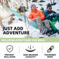 Outdoor Camping Hammock Portable Hammock Single or Double Hammock Camping Accessories Indoor Garden Yard Hammock Swing Travel