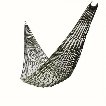 Travel Hammock,Camping Hammock, Outdoor Sport Hammock Army Green Net Mesh Nylon Sleeping Bed
