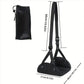 Travel Rest Hanging Footstool with Adjustable Straps Multifunctional Portable Hammock Footrest for Home Office Outdoor Airpalne