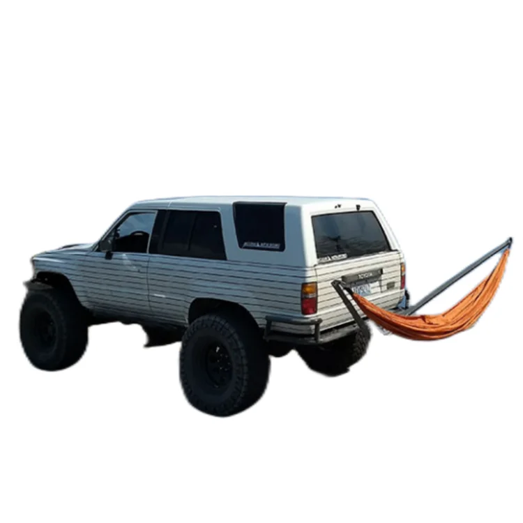 Portable Nylon Car Camping Portable 2 Person Hitch Mounted Hanging Hammock